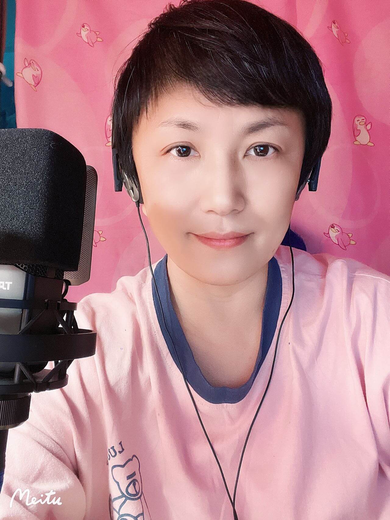 梨花声音研修院声音培训班声音变现优秀学员庄蝶